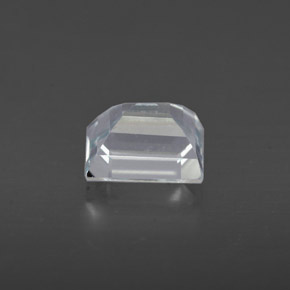 0.84캐럿 천연 라이트 블루 아쿠아마린, 바게트, 6×4.9 mm, VS