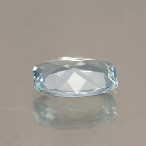 0.62캐럿 천연 라이트 블루 아쿠아마린, 멋진 모양, 7.5×5.4 mm, VVS-VS