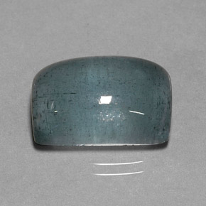 12.39캐럿 천연 라이트 블루 아쿠아마린, 바게트, 16.9×10.9 mm, 투명한