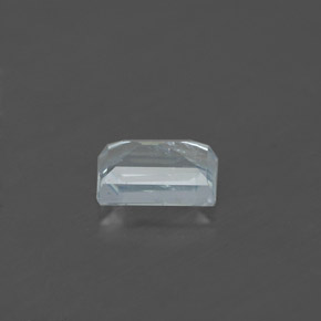 0.59캐럿 천연 라이트 블루 아쿠아마린, 바게트, 6.1×4.1 mm, VS-SI