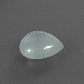 3.20캐럿 천연 라이트 블루 그린 아쿠아마린, 투명한, 11×9.6 mm, 투명/반투명