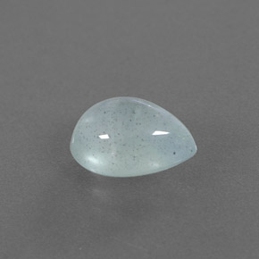 2.25캐럿 천연 라이트 그린 블루 아쿠아마린, 투명한, 9.8×7.3 mm, 투명/반투명