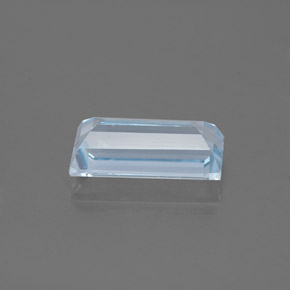 1.60캐럿 천연 라이트 블루 아쿠아마린, 바게트, 10.1×5 mm, VVS