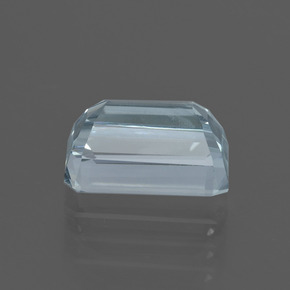 1.92캐럿 천연 라이트 아쿠아 블루 아쿠아마린, 에메랄드 컷, 8.7×6 mm, VS