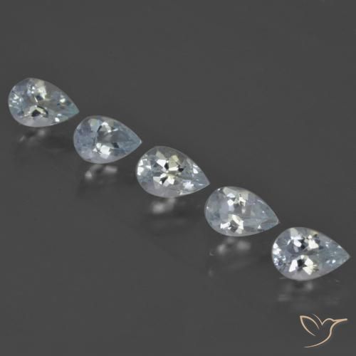 1.88캐럿 천연 하늘색 남옥 보석, 배 모양, VVS-VS