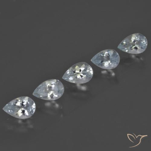 1.88캐럿 천연 하늘색 남옥 보석, 배 모양, VVS-VS