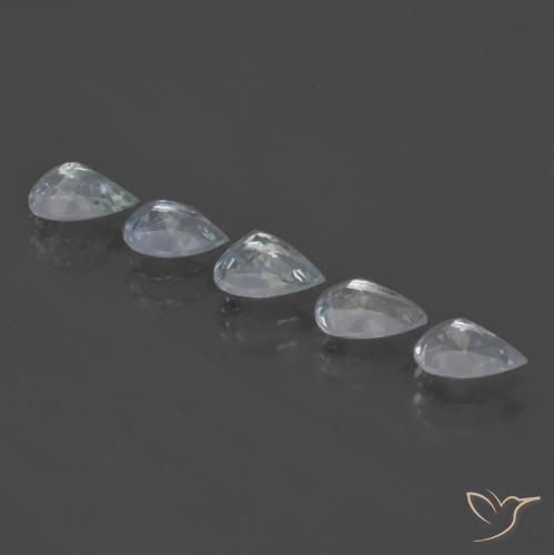 1.88캐럿 천연 하늘색 남옥 보석, 배 모양, VVS-VS