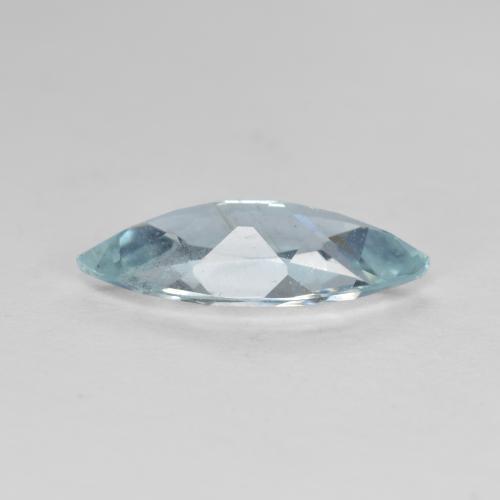 1.13캐럿 천연 스카이 블루 아쿠아마린, 마퀴즈, 11.9×5.5 mm, VS-SI