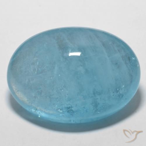 56.63ct 자연스러운 예일 블루 남옥, 타원형, 투명한, Photo A