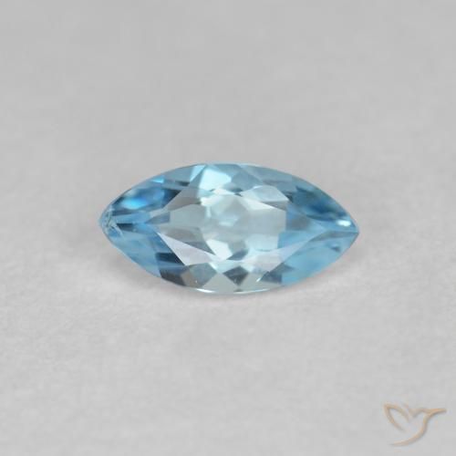 0.24ct 자연스러운 하늘색 남옥, 보석, VS, Photo A