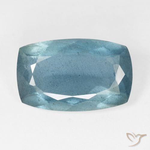 8.71ct 자연스러운 Light Bluish Turquoise 남옥, 방석, VS-SI