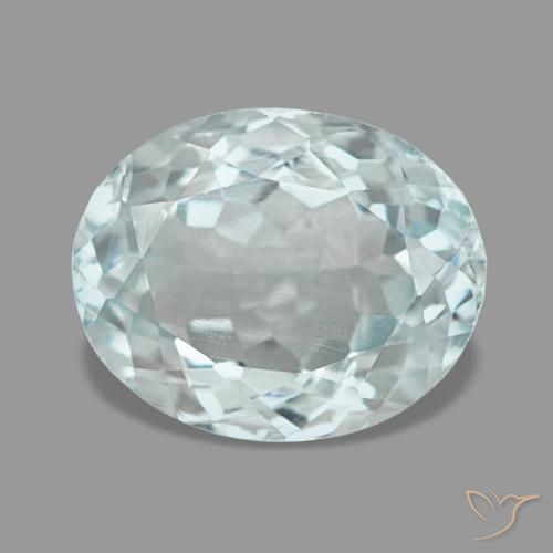 2.61ct 터키석 아쿠아마린, 오벌, VS