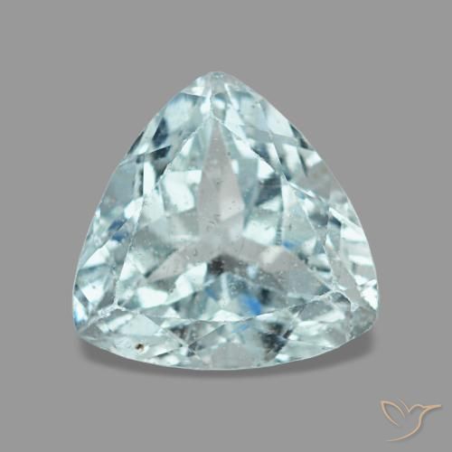 1.15ct 블루 아쿠아마린, 트릴리언, VS