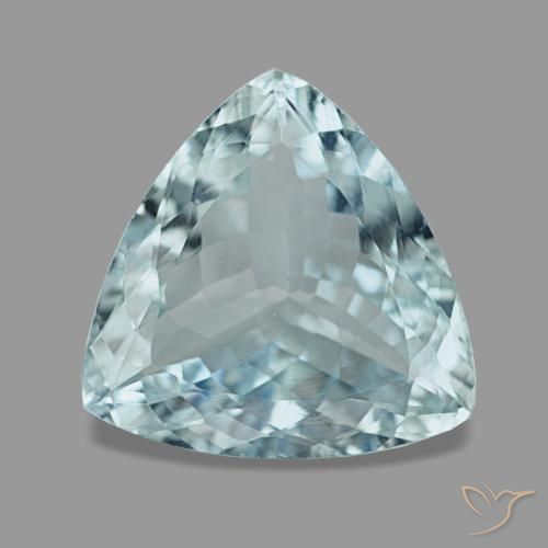 2.17ct 블루 아쿠아마린, 트릴리언, VVS