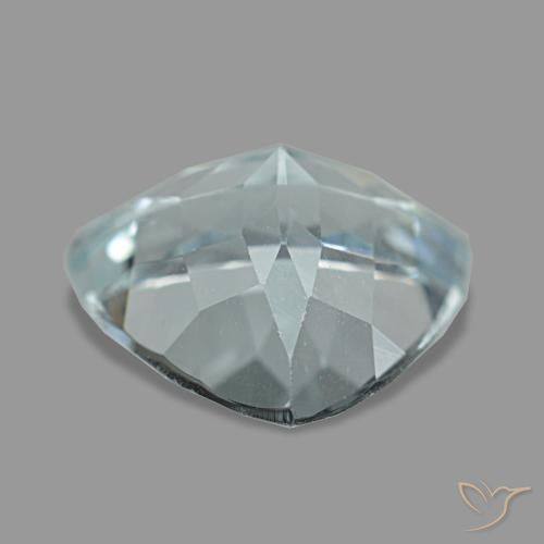 2.74캐럿 천연 라이트 아쿠아 블루 아쿠아마린, 트릴리언, 10.4×9.9 mm, VS