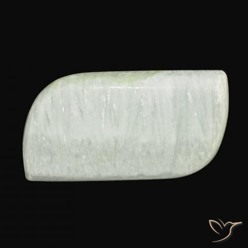 46.51ct 자연스러운 옅은 녹색 아라고나이트, 팬시한, 불투명체