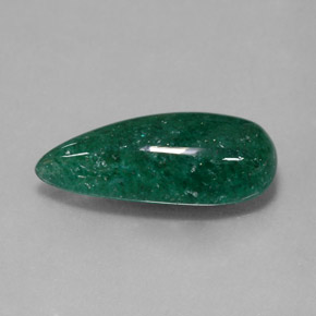 6.65캐럿 천연 그린 아벤츄린, 투명한, 19.7×8.4 mm, 투명/반투명