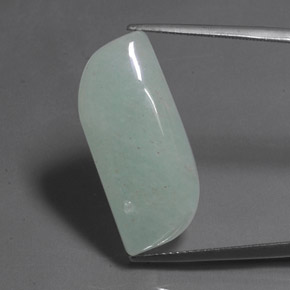 13.75캐럿 천연 밝은 그린 아벤츄린, 멋진 모양, 26.5×11.7 mm, 투명한