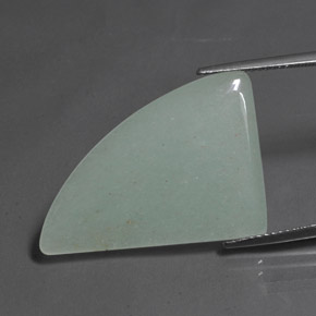 14.91캐럿 천연 밝은 그린 아벤츄린, 멋진 모양, 27×20 mm, 투명한