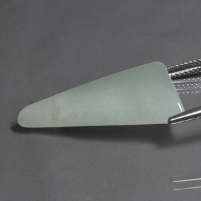 20.84캐럿 천연 밝은 녹색 어벤츄린, 일조, 투명한