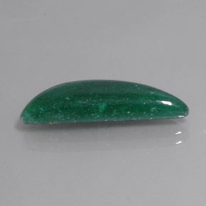 6.85캐럿 천연 그린 아벤츄린, 멋진 모양, 24.5×8.7 mm, 투명한