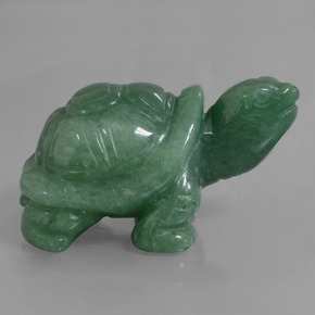 484.53캐럿 천연 그린 아벤츄린, 멋진 모양, 64.3×39.8 mm, 불투명체