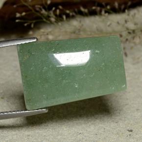 20.69캐럿 천연 그린 아벤츄린, 멋진 모양, 22.2×14.4 mm, 투명한