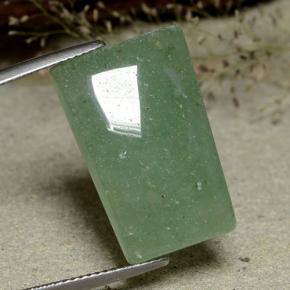 20.69캐럿 천연 그린 아벤츄린, 멋진 모양, 22.2×14.4 mm, 투명한