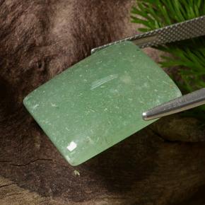 23.41캐럿 천연 녹색 어벤츄린, 바게트, 투명한