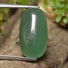 8.04캐럿 천연 그린 아벤츄린, 쿠션 컷, 18×10.1 mm, 투명한
