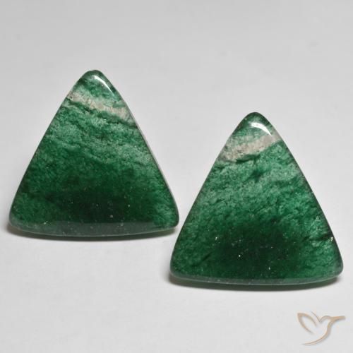 23.02캐럿 천연 딥그린 어벤츄린 보석, 일조, 투명한