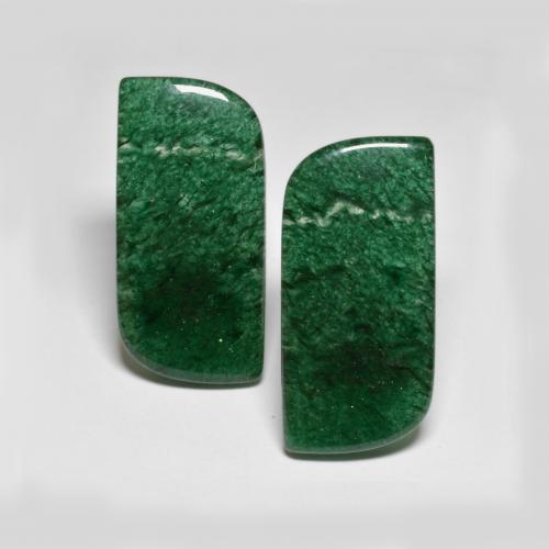 26.15캐럿 천연 그린 아벤츄린 보석, 멋진 모양, 24.9×12.2 mm, 투명한