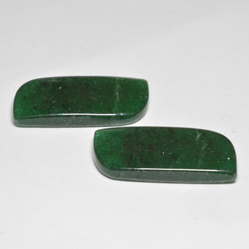 26.15캐럿 천연 그린 아벤츄린 보석, 멋진 모양, 24.9×12.2 mm, 투명한