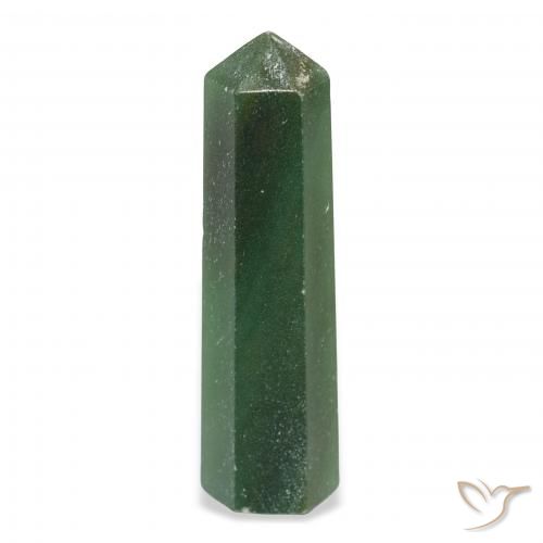 25.91ct 자연스러운 포레스트 그린 어벤츄린, 팬시한, 불투명체