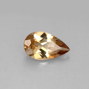 1.79캐럿 천연 골든 브라운 악시나이트, 배 모양, 11×6.6 mm, VS-SI