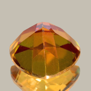 11.78캐럿 천연 멀티컬러 아조틱 토파즈, 트릴리언, 14.1×14 mm, VVS-VS