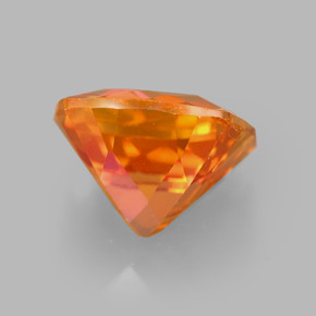 2.67캐럿 천연 멀티컬러 아조틱 토파즈, 쿠션 컷, 8.2×8.1 mm, VVS