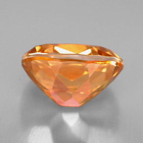 5.36캐럿 천연 멀티컬러 아조틱 토파즈, 타원형 컷, 11.3×9.4 mm, VVS-VS