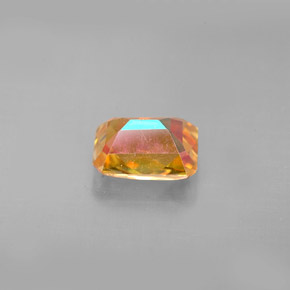 1.98캐럿 천연 멀티컬러 아조틱 토파즈, 에메랄드 컷, 8.2×6.1 mm, VS