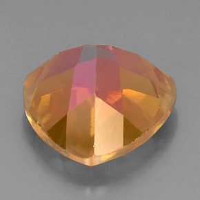 11.79캐럿 천연 멀티컬러 아조틱 토파즈, 트릴리언, 14.2×14.1 mm, VVS-VS