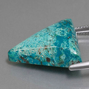 14.55캐럿 천연 멀티컬러 블루 아주라이트, 일조, 불투명체