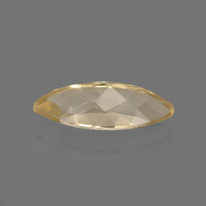 2.09캐럿 천연 골든 옐로우 베릴, 마퀴즈, 13.8×6.1 mm, VVS