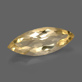 2.80캐럿 천연 골든 옐로우 베릴, 마퀴즈, 17.2×6.8 mm, IF
