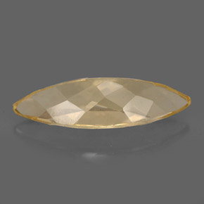 2.80캐럿 천연 골든 옐로우 베릴, 마퀴즈, 17.2×6.8 mm, IF