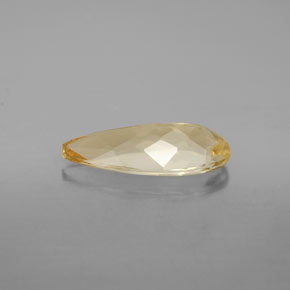 3.10캐럿 천연 골든 옐로우 베릴, 배 모양, 16.3×7.2 mm, VVS-VS
