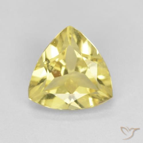 1.46ct 자연스러운 범블비 옐로우 녹주석, 일조, VS