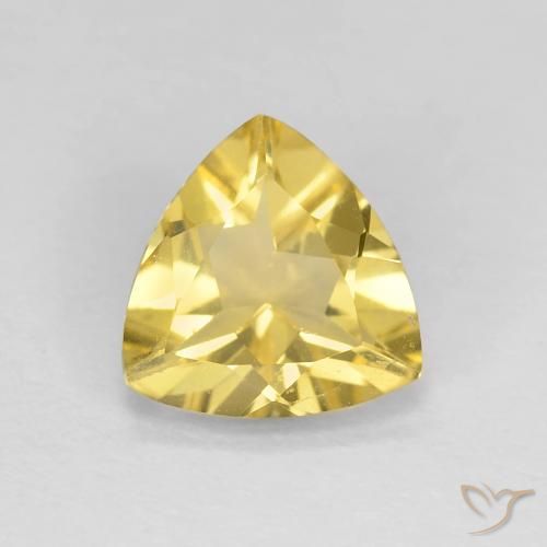 1.28ct 자연스러운 투스카니 옐로우 녹주석, 일조, VVS-VS