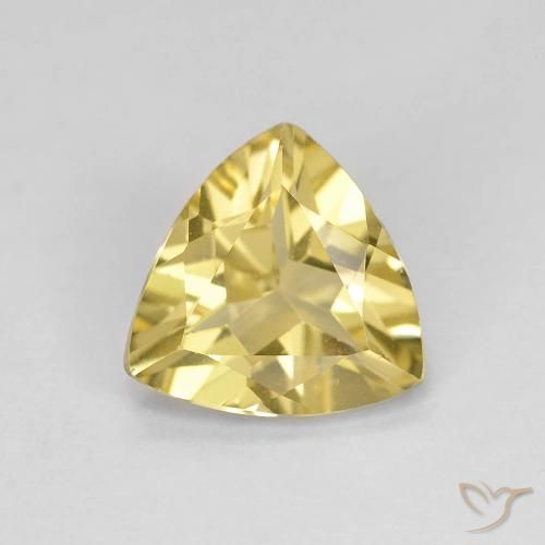 1.28ct 자연스러운 투스카니 옐로우 녹주석, 일조, VVS-VS
