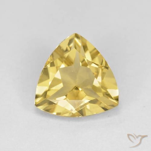 1.50ct 자연스러운 연노랑 녹주석, 일조, VS