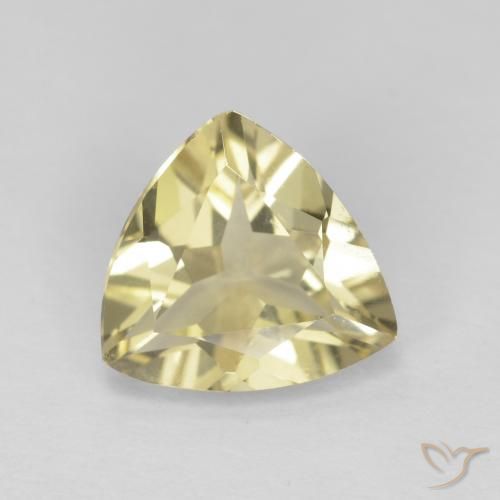 1.31ct 자연스러운 녹황색 녹주석, 일조, VVS-VS